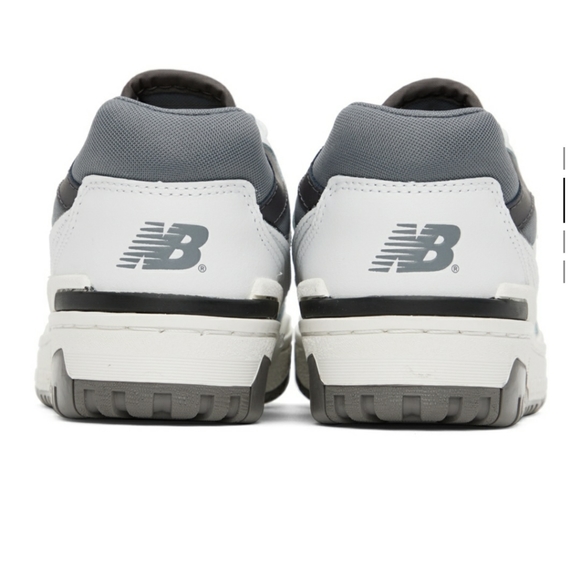 New Balance 550 Women Size 6.5 Men Size 5 White Shadow Grey - Picture 3 of 9